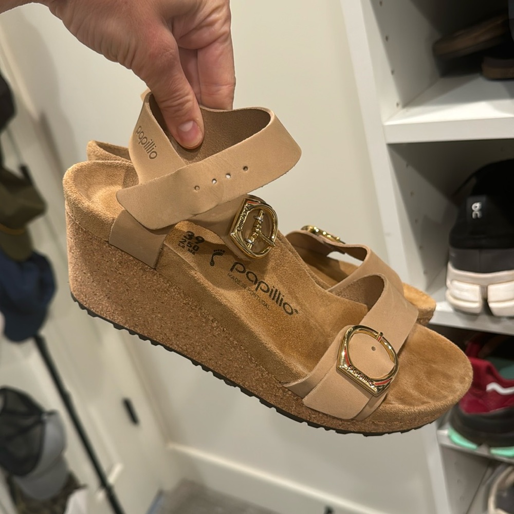 COPY - Birkenstock Soley Wedges size 39 - NEW condition, never worn outside